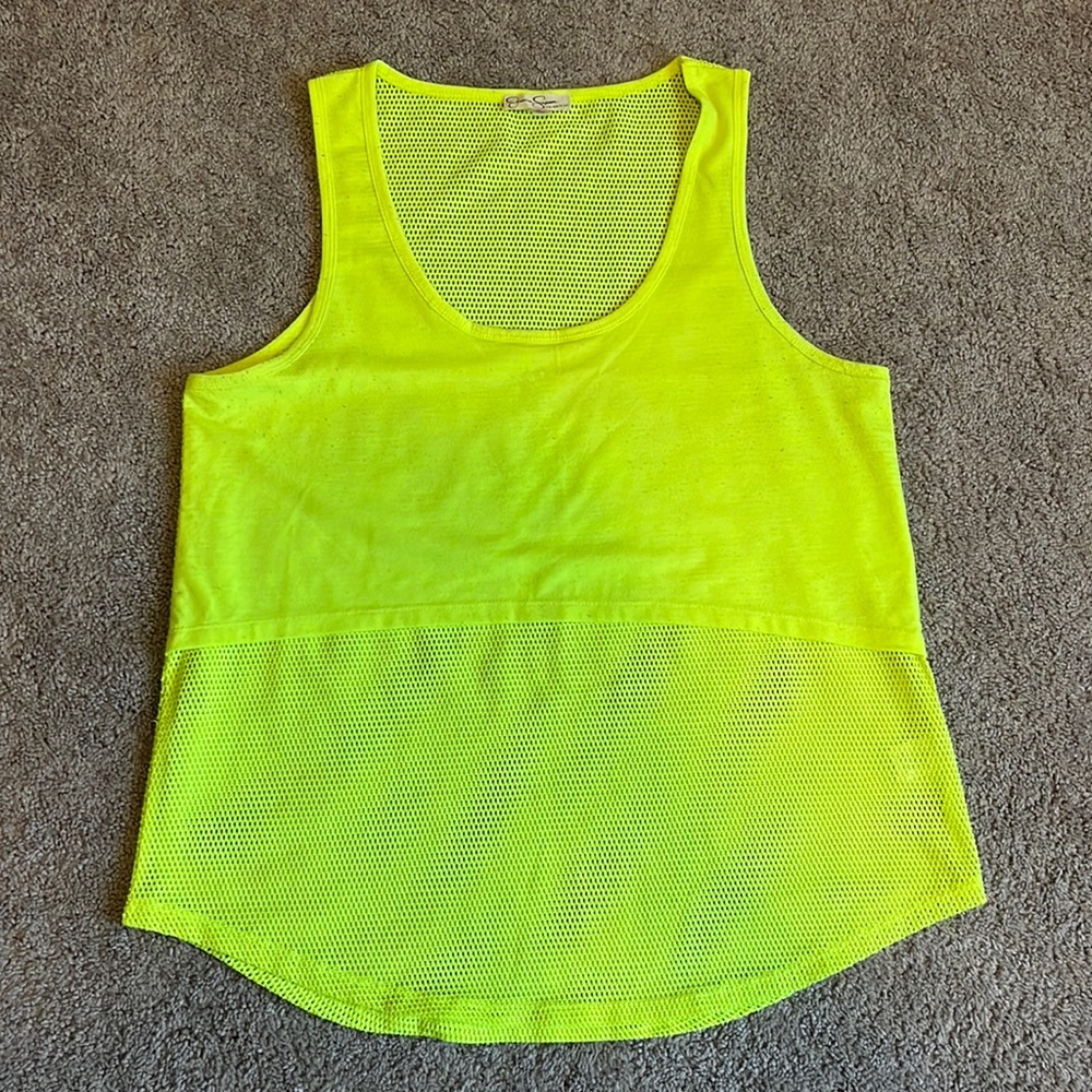 Jessica Simpson workout tank top
